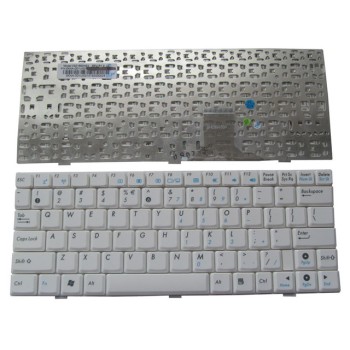 Πληκτρολόγιο Asus Eee PC 1000HE 1000HG 1004DN 1005PR, άσπροa, US/UK ( +BG Print)