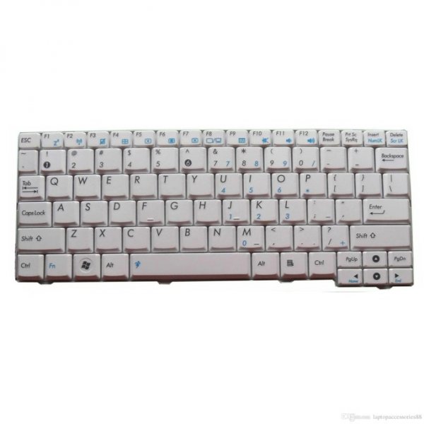 Πληκτρολόγιο Asus Eee PC MK90 MK90H, άσπροa, US/UK