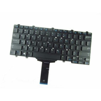 Πληκτρολόγιο Dell Latitude 3340 13-3340, Μαύρο, US ( +BG Print)