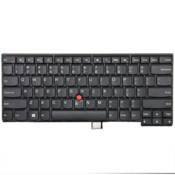 Πληκτρολόγιο Lenovo ThinkPad E431 E440 L440 L450 L460 T431s T440 T440p T440s T450 T450s T460 series, Μαύρο με Backlit, US/UK