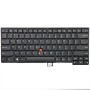 Πληκτρολόγιο Lenovo ThinkPad E431 E440 L440 L450 L460 T431s T440 T440p T440s T450 T450s T460 series, Μαύρο με Backlit, US/UK