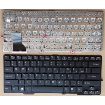 Πληκτρολόγιο Sony Vaio SVE13, Μαύρο,Για μοντέλα με Backlit, US ( +BG Print)