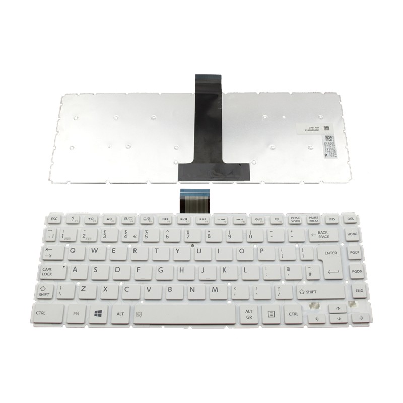 Πληκτρολόγιο Toshiba L40-B, άσπροa, US