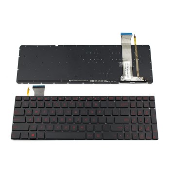 Πληκτρολόγιο Asus ROG G552 GL552 G552V, Μαύρο με Backlit, US