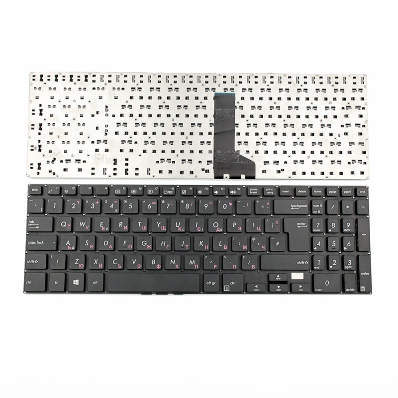 Πληκτρολόγιο Asus Pro PU500 PU500CA PU551 PU551JA PU551LA, Μαύρο,UK