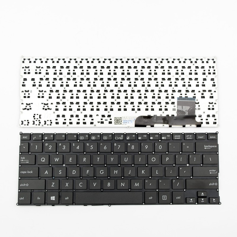 Πληκτρολόγιο Asus X202E S200 X201E, Μαύρο, US