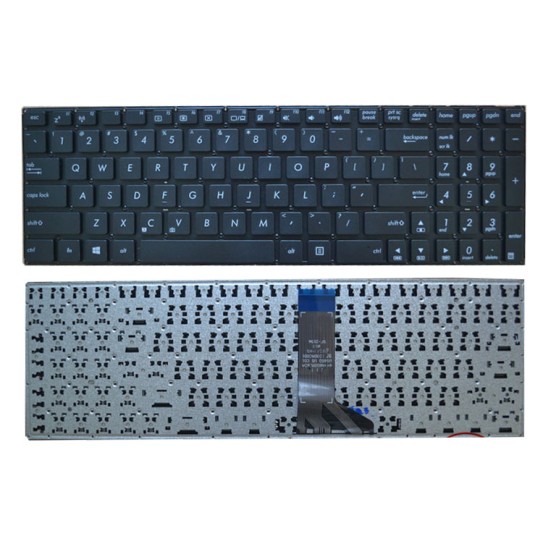 Πληκτρολόγιο Asus X551 X551CA-1A X551MA, Μαύρο, US ( +BG Print)