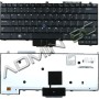Πληκτρολόγιο Dell Latitude E4300, Μαύρο, με Pointing Stick με Backlit, US/UK ( +BG Print)