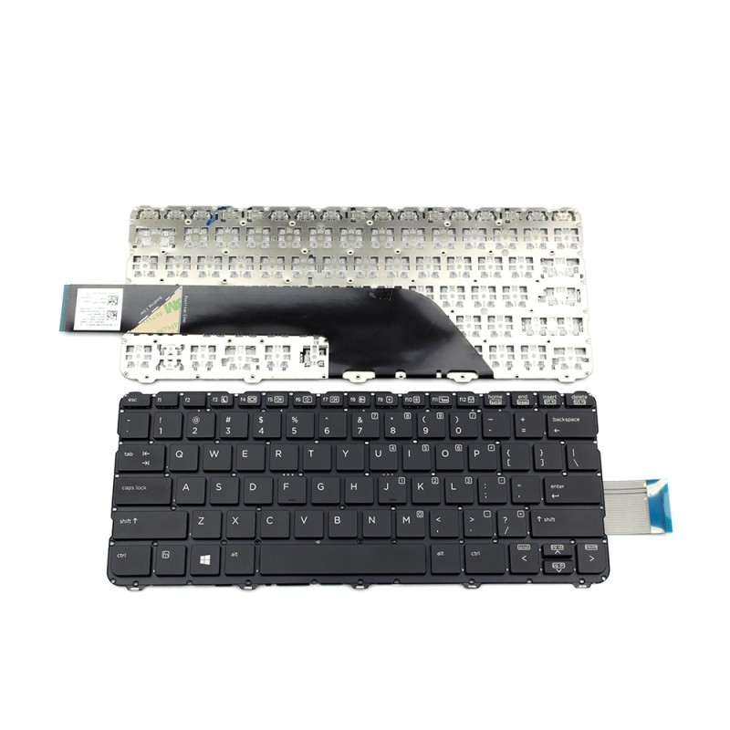 Πληκτρολόγιο HP EliteBook X2 1012, Μαύρο, US ( +BG Print)