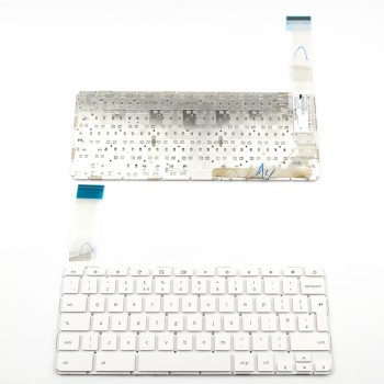 Πληκτρολόγιο HP Pavilion ChromeBook 14-Q 14-X, άσπροa,UK ( +BG Print)
