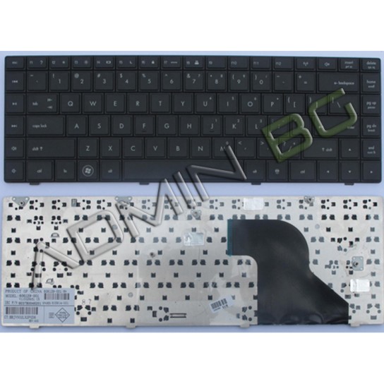 Πληκτρολόγιο HP Compaq 620 621 625, Μαύρο, US/UK