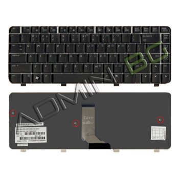 Πληκτρολόγιο HP Compaq Presario CQ40 CQ41 CQ45, Μαύρο, Mat, US/UK ( +BG Print)