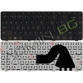 Πληκτρολόγιο HP G42 G42-100 CQ42-100, Μαύρο, US/UK