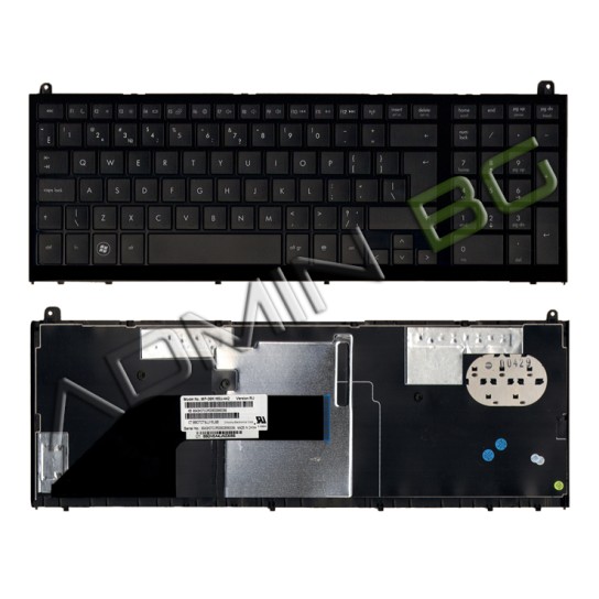 Πληκτρολόγιο HP ProBook 4520S 4525s, Μαύρο, US/UK ( +BG Print)