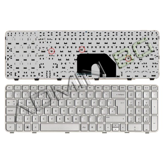 Πληκτρολόγιο HP Pavilion DV2000 V3000, Ασήμι Ασήμι, US/UK