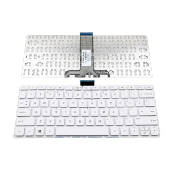 Πληκτρολόγιο HP Pavilion 11-K, άσπροa, US ( +BG Print)