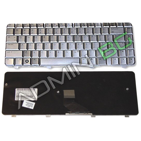 Πληκτρολόγιο HP Pavilion DV4 DV4-1000, Ασήμι, US/UK