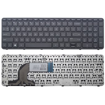 Πληκτρολόγιο HP 350 G1 355 G2, Μαύρο, US/UK