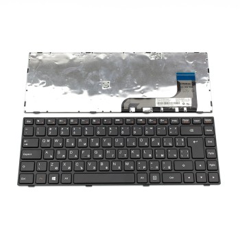 Πληκτρολόγιο Lenovo IdeaPad 100-14 100-14IBY, Μαύρο, US/UK ( +BG Print)