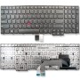 Πληκτρολόγιο Lenovo ThinkPad E555 E550 E560 E565, Μαύρο, με Pointing Stick, US/UK