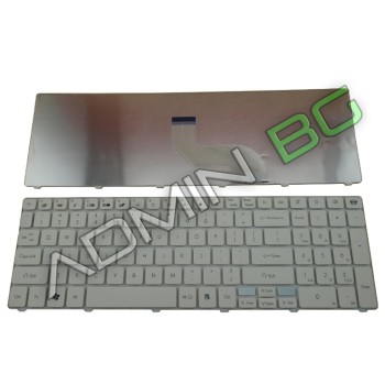 Πληκτρολόγιο Packard Bell TM81 TM86 TM87 TM89 TM94 TX86 Gateway NV50, άσπροa, US/UK ( +BG Print)