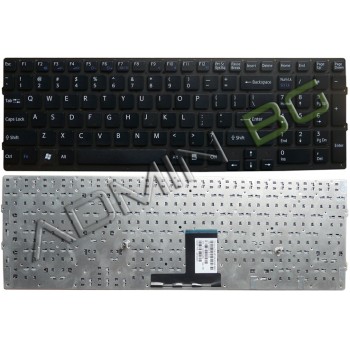 Πληκτρολόγιο Sony Vaio VPC-EC VPCEC, Μαύρο, US ( +BG Print)