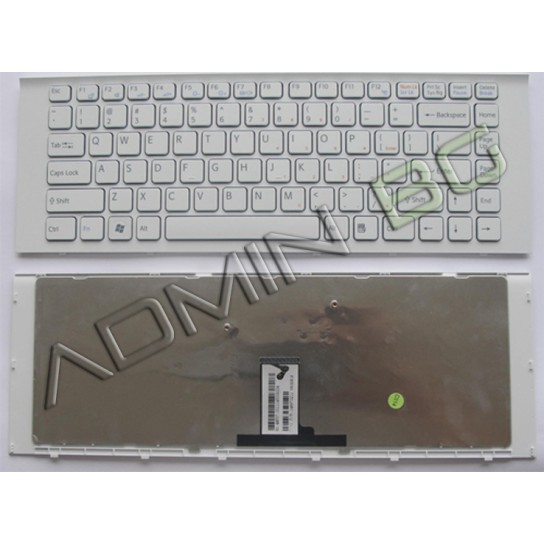 Πληκτρολόγιο Sony Vaio VPC-EG, άσπροa άσπροa, US/UK ( +BG Print)