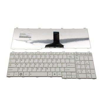 Πληκτρολόγιο Toshiba Satellite C650 C655 C660 L650 L655, άσπροa, US