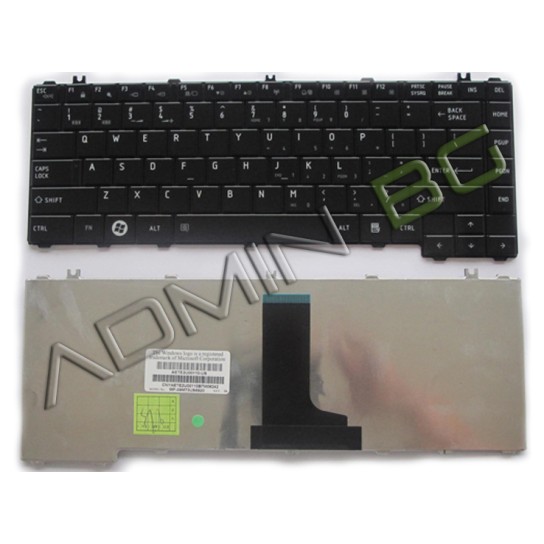 Πληκτρολόγιο Toshiba Satellite C600D C600 C640 C645 L600, Μαύρο, US/UK
