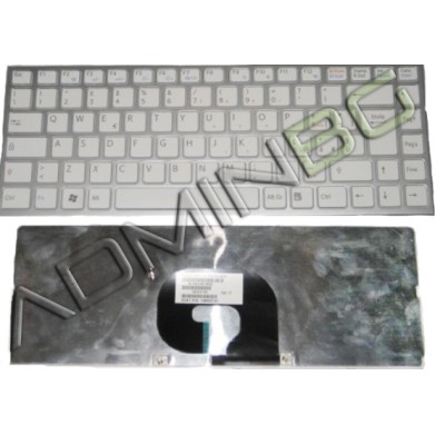 Πληκτρολόγιο Sony Vaio VPC-Y Series, άσπροa Ασήμι, US/UK