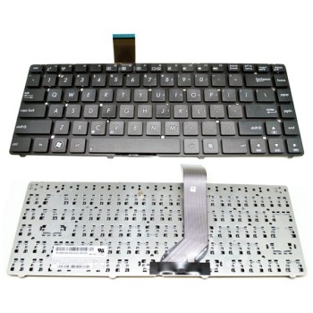 Πληκτρολόγιο Asus A45A K45VM K45VS A85A, Μαύρο, US + BG Layout