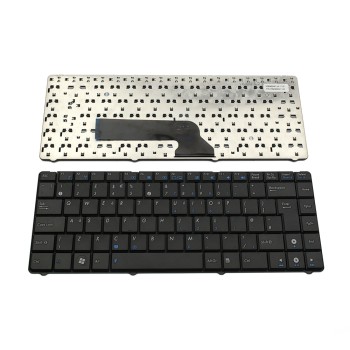 Πληκτρολόγιο Asus K40 K40C K40IJ K40AD K40AN K40IN K40IP K40IE P30 P80 P81, Μαύρο, US/UK ( +BG Print)