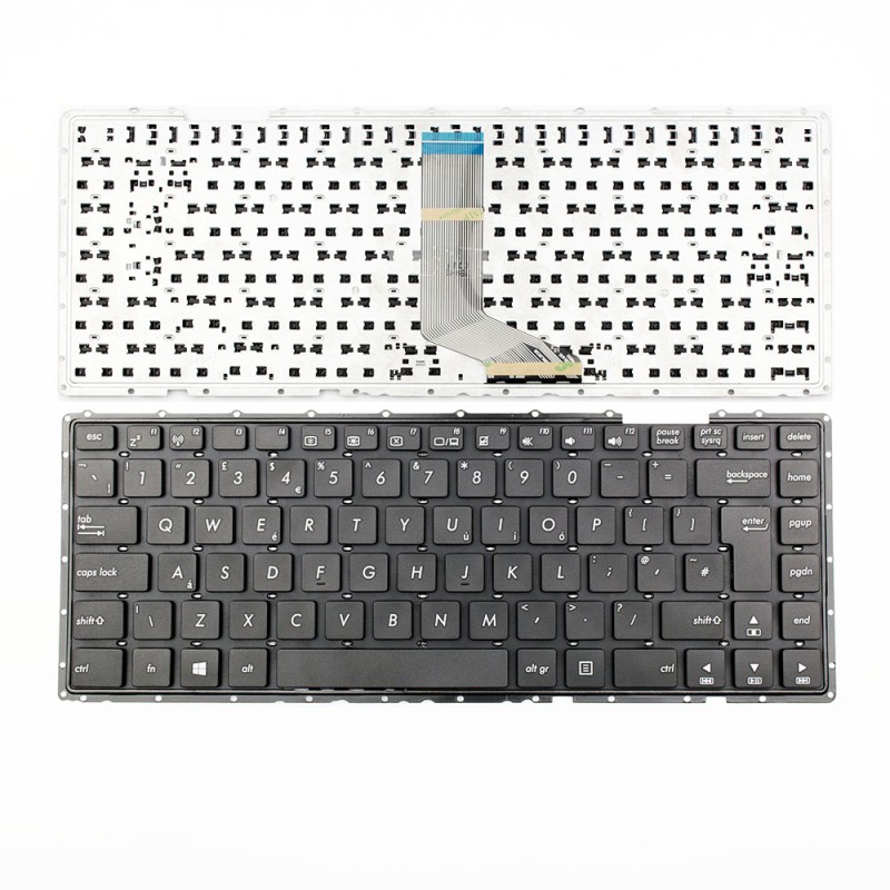 Πληκτρολόγιο Asus P452, Μαύρο,UK