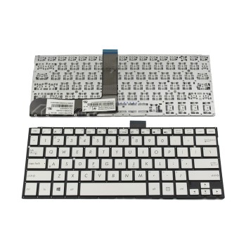 Πληκτρολόγιο Asus Transformer Book Flip TP300 TP300LD VivoBook Flip Q302 Q302L, Ασήμι, US