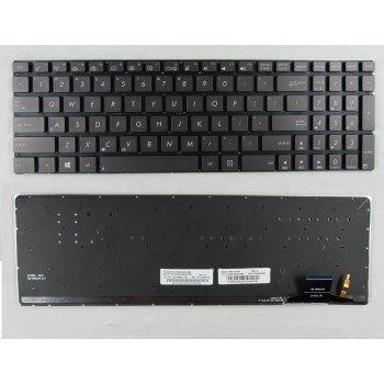 Πληκτρολόγιο Asus UX51, Γκρί με Backlit, US