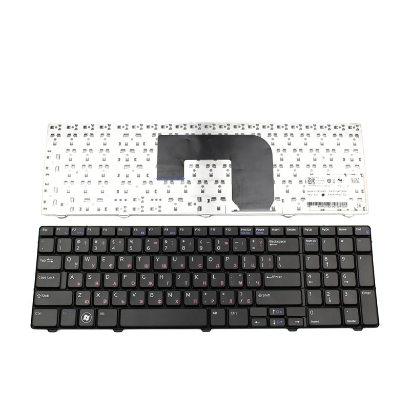 Πληκτρολόγιο Dell Vostro 3700, Μαύρο, US/UK ( +BG Print)
