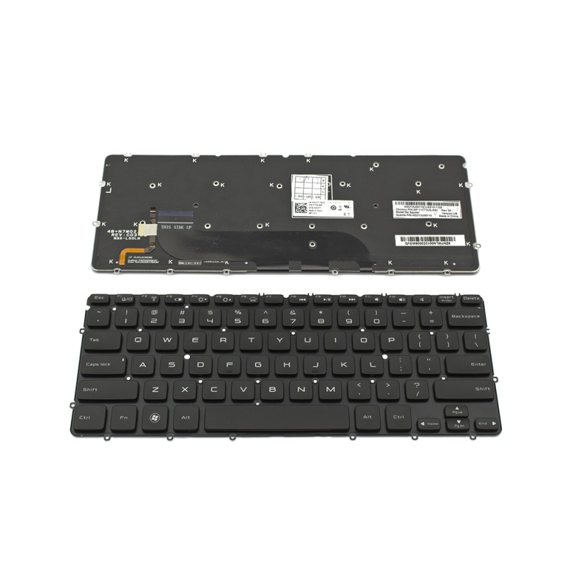 Πληκτρολόγιο Dell XPS L321X L322X, Μαύρο με Backlit, US