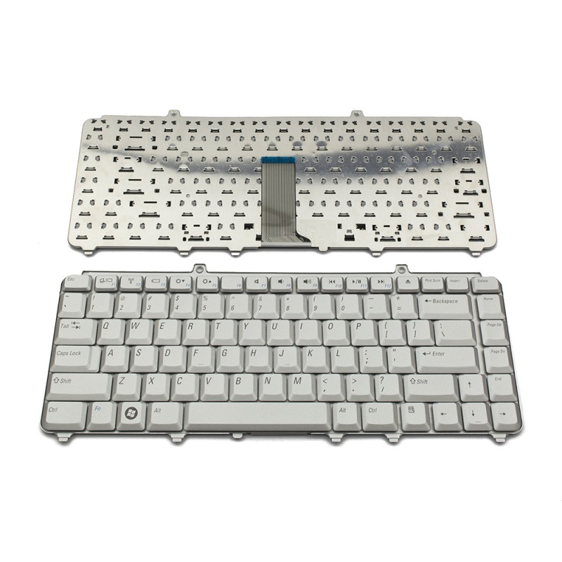 Πληκτρολόγιο Dell Inspiron 1420 1520 1521 1525 1526, Ασήμι, US/UK