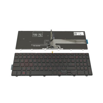 Πληκτρολόγιο Dell Inspiron Gaming 15-7559, Μαύρο με Backlit, US/UK