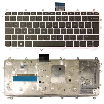 Πληκτρολόγιο HP Pavilion 11-N, Μαύρο Ασήμι, US/UK
