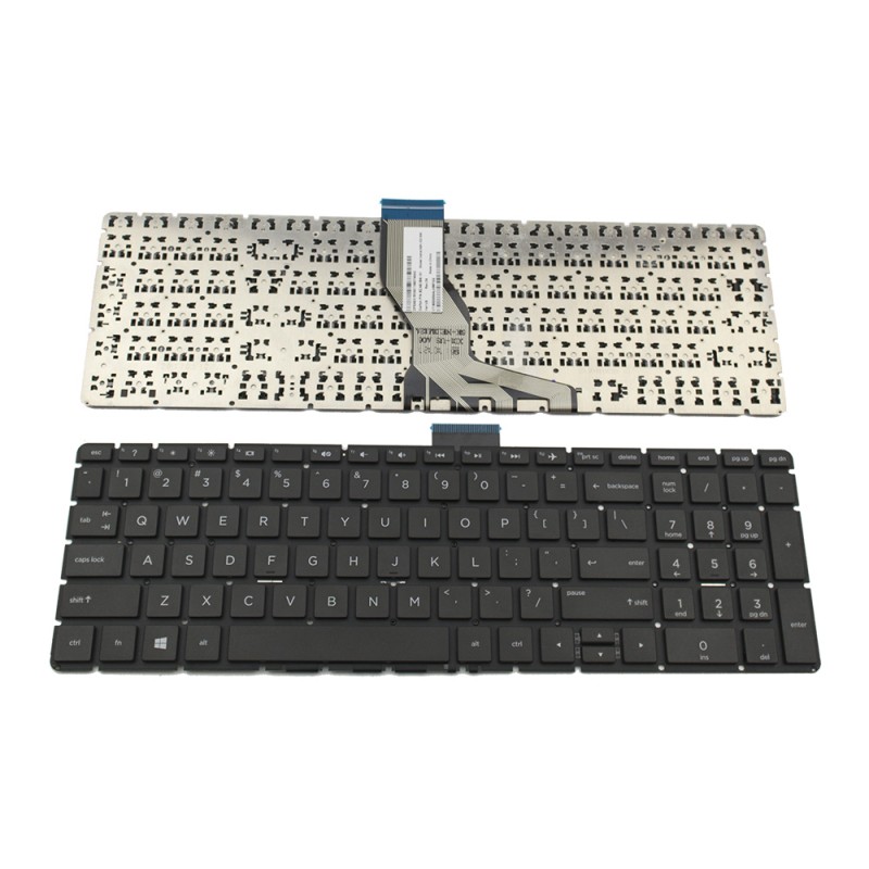 Πληκτρολόγιο HP 250 G6 Pavilion 15-BS, Μαύρο, US