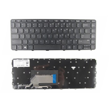 Πληκτρολόγιο HP 430 G3 430 G4 440 G3 440 G4 445 G3, Μαύρο, US/UK