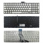 Πληκτρολόγιο HP Pavilion 15-AB 15-BC 15-AK 15-AU 15-AW 15-BJ 15-AE 15-AX Series, Ασήμι με Backlit, US