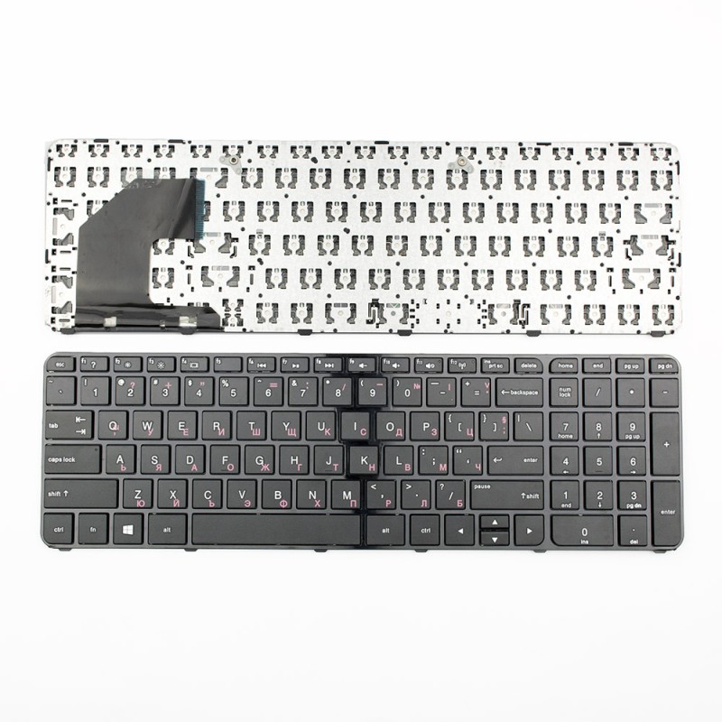 Πληκτρολόγιο HP Pavilion 15-b SleekBook 15-b TouchSmart 15-b, Μαύρο Glossy, US/UK ( +BG Print)