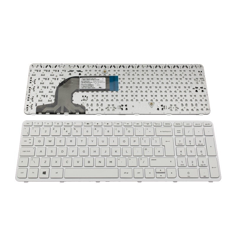 Πληκτρολόγιο HP Pavilion 15-E 15-N 15-R HP 250 G3, άσπροa άσπροa, US/UK