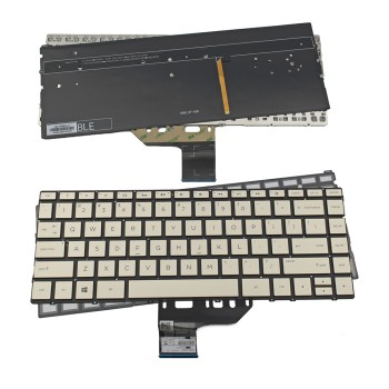 Πληκτρολόγιο HP Spectre X360 13-W, Χρυσαφένιος με Backlit, US