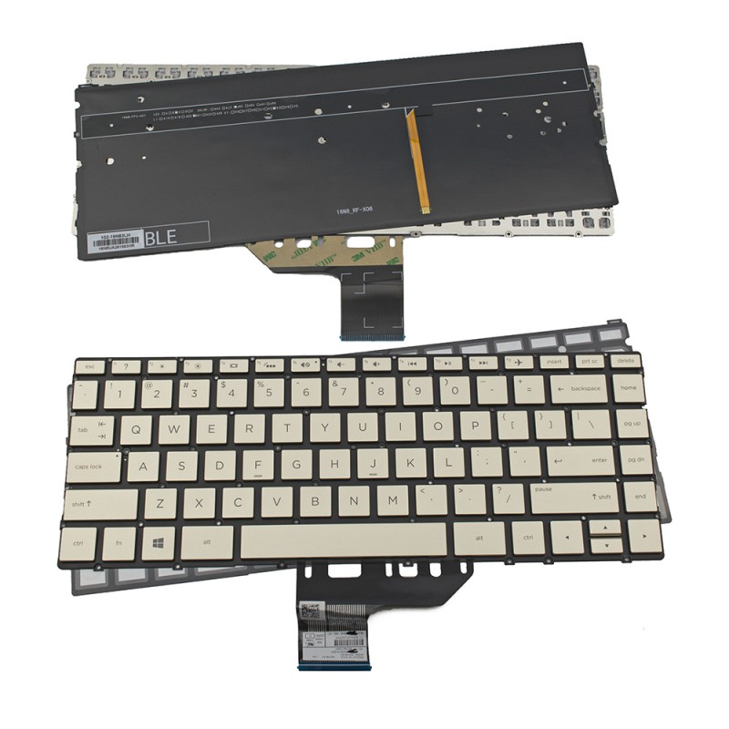 Πληκτρολόγιο HP Spectre X360 13-W, Χρυσαφένιος με Backlit, US