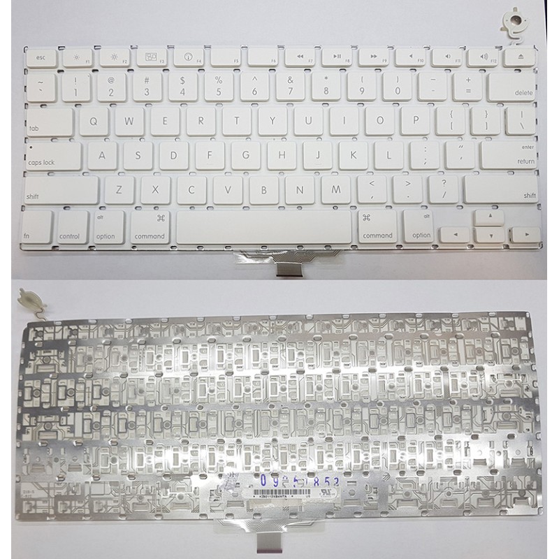Πληκτρολόγιο Apple MacBook A1181, άσπροa, US