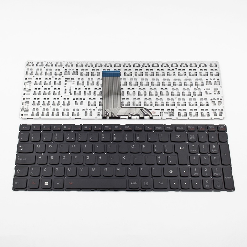 Πληκτρολόγιο Lenovo IdeaPad 700-15 700-15ISK, Μαύρο,UK