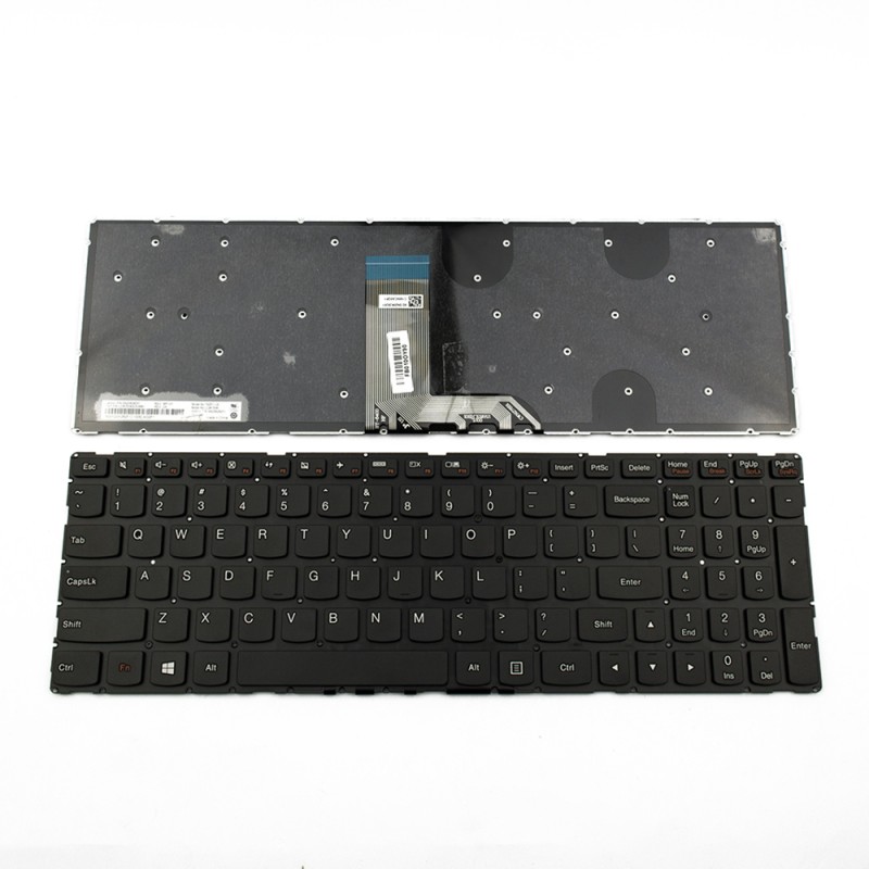 Πληκτρολόγιο Lenovo IdeaPad 700-15 700-15ISK, Μαύρο, US